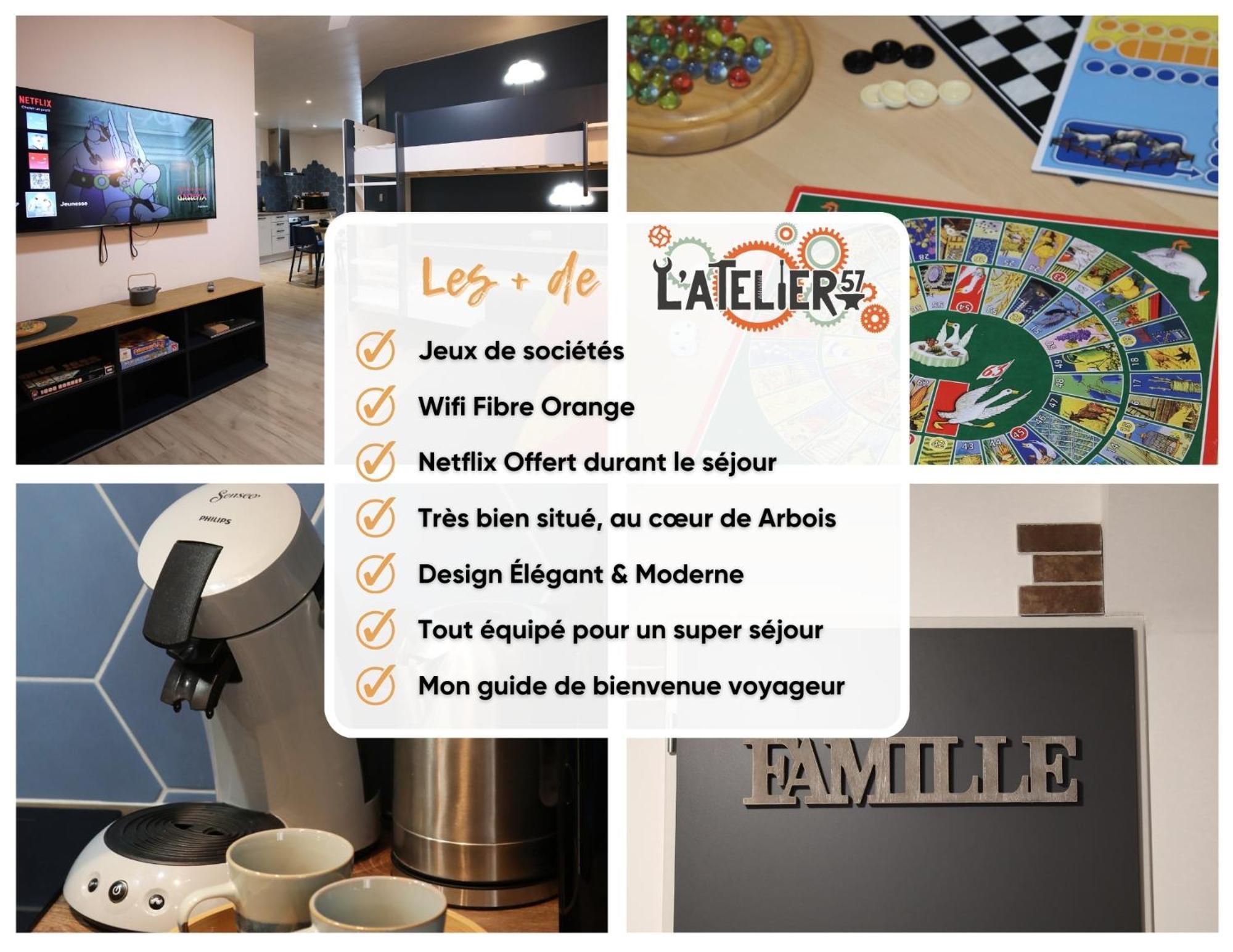 아르보아 L'Atelier 57 - Votre Meuble Authentique ! 아파트 외부 사진